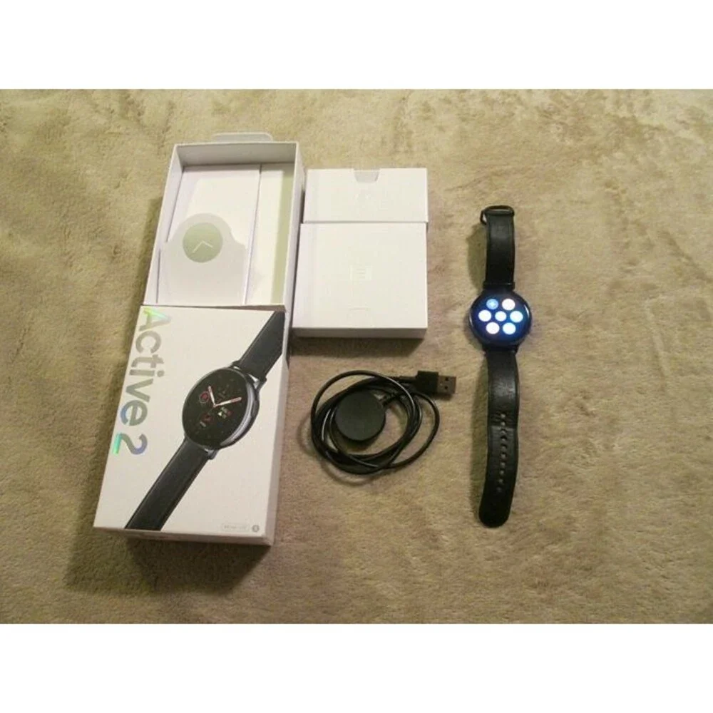 Galaxy Active 2 44mm Watch With Box And Accessories
